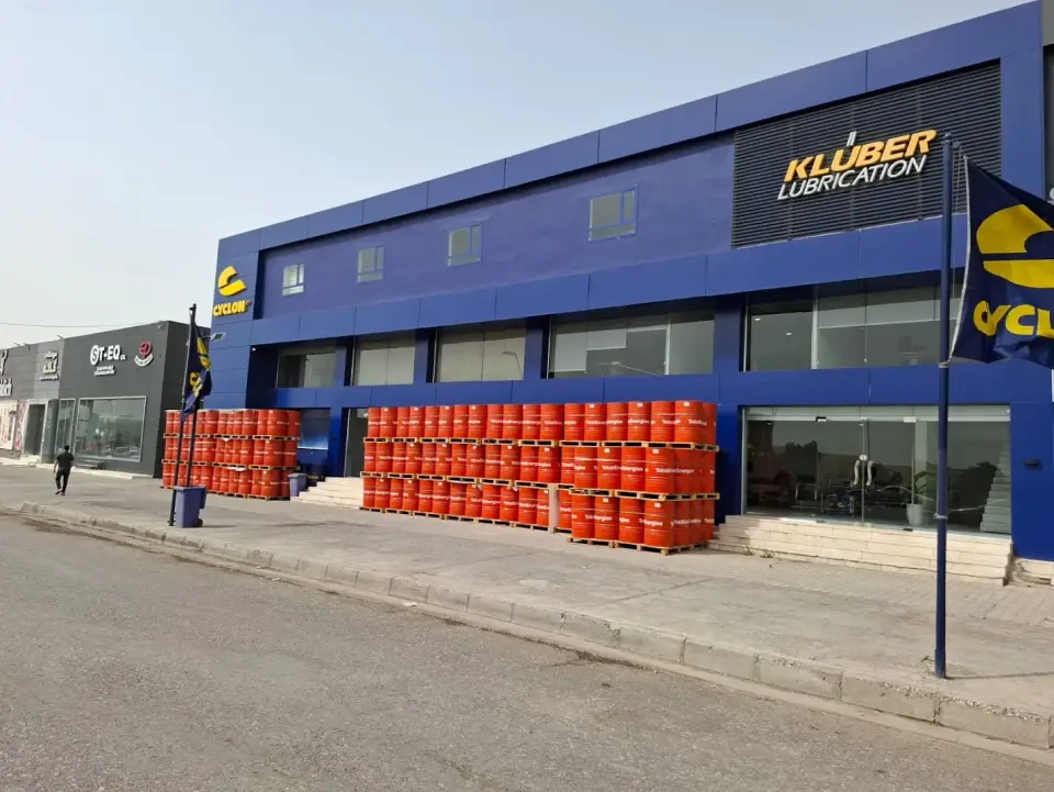 Cyclon Lubricants / Total Energies Lubricants/ Kluber Lubricants Exclusive Agent In Iraq - Ziyut Al Adaa Lubricants Company ·